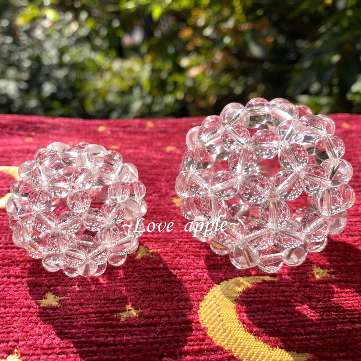 神聖幾何学 バッキーボール 天然水晶AAA・6ﾐﾘ使用